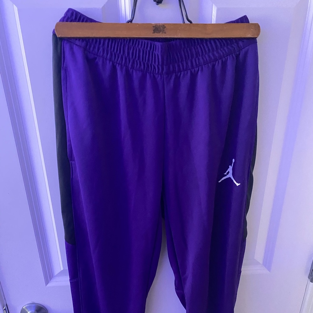 Jordan purple sweatpants